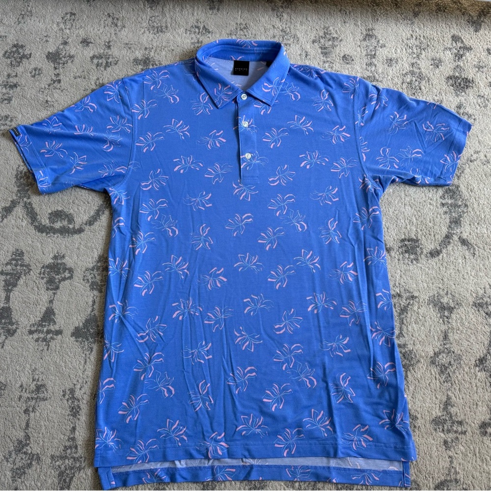 Dunning Golf Polo w/Naples National Logo Large